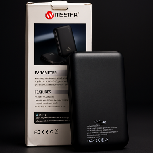 MS STAR 10000mAh Fast Charging Power Bank – 22.5W High-Speed Portable Charger