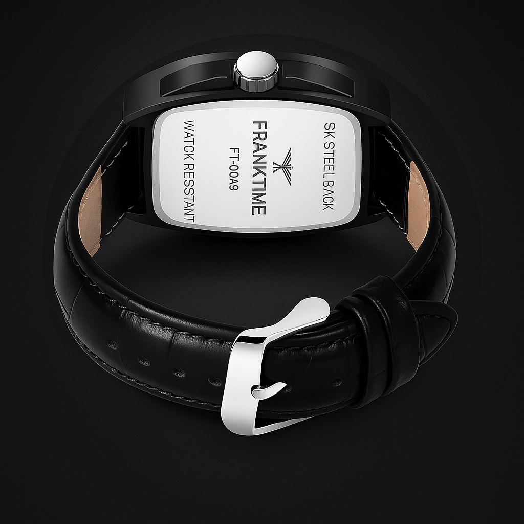 Design Automatic Mechanical Watch C Series Skeleton Analog Wristwatch